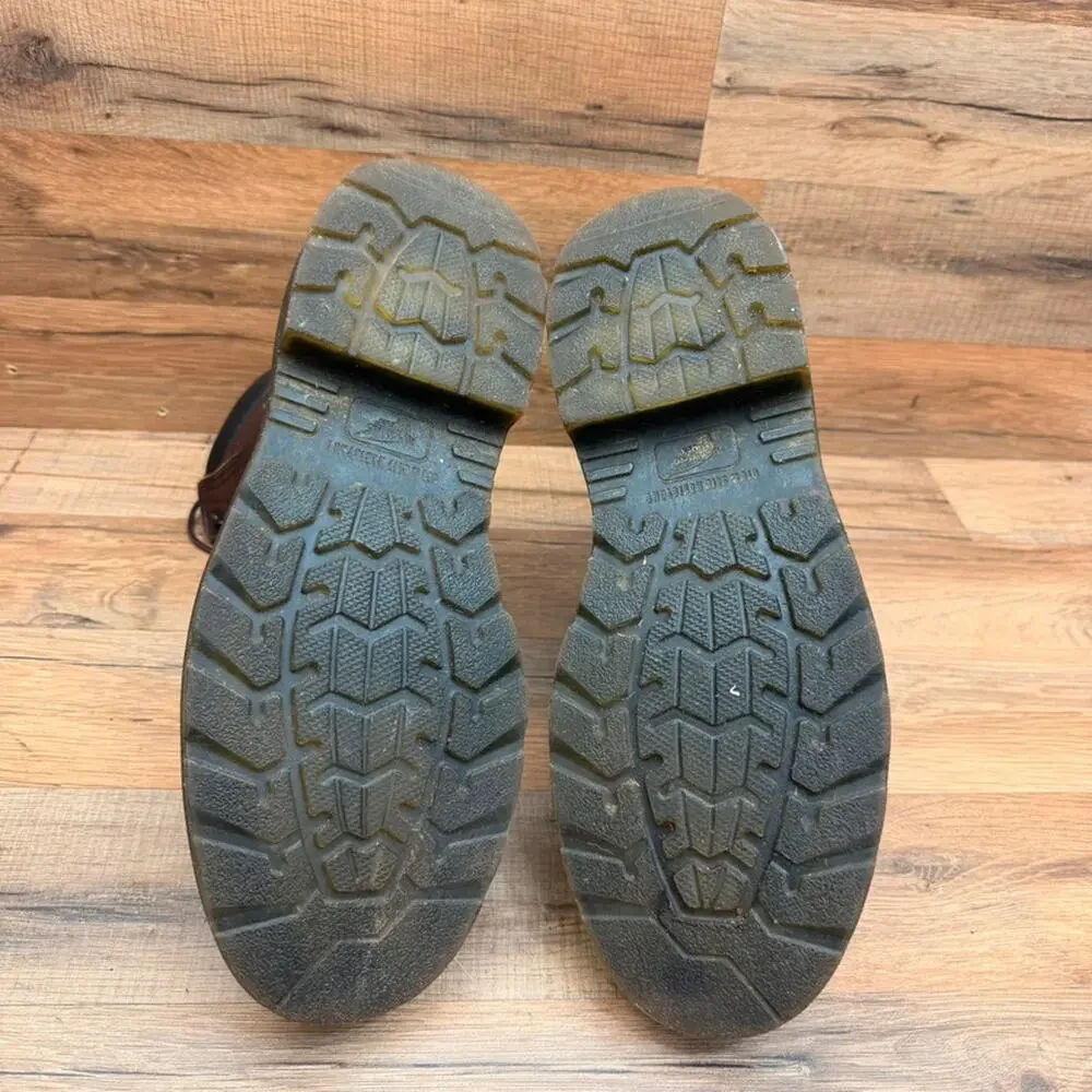 Red Wing Boots Men's size 11.5  Brown Leather Waterproof Soft Toe